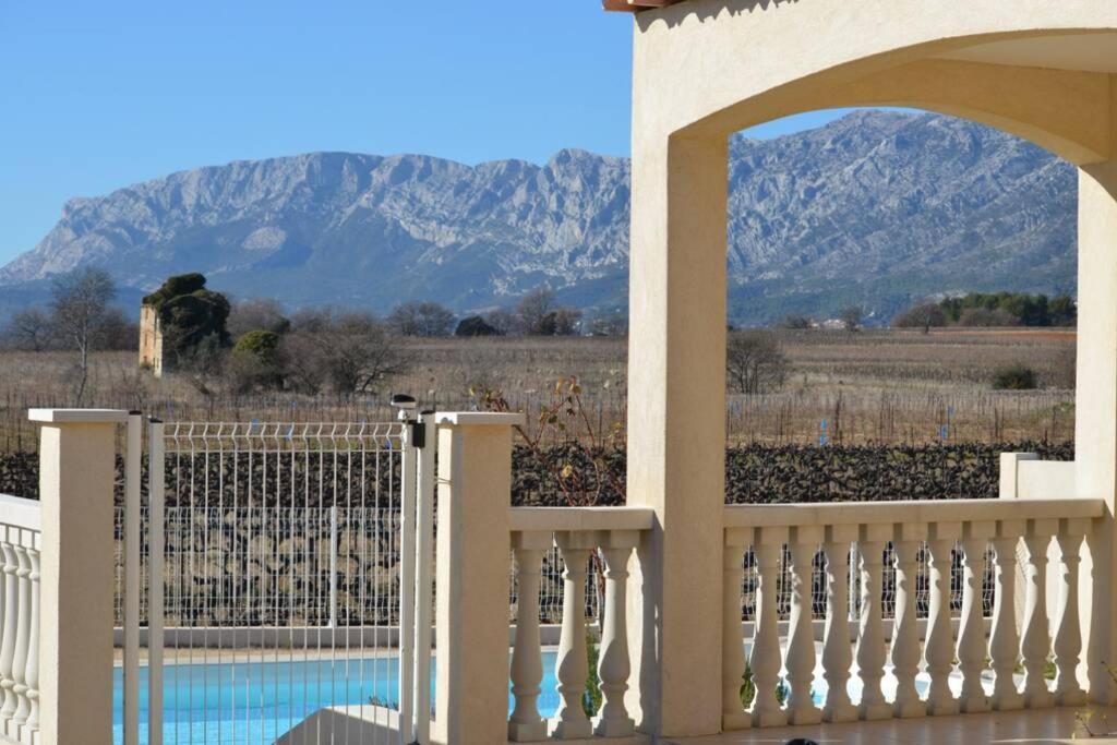 Apartamento Vue Sainte Victoire, Proche Aix-En-Provence Pourrieres Exterior foto