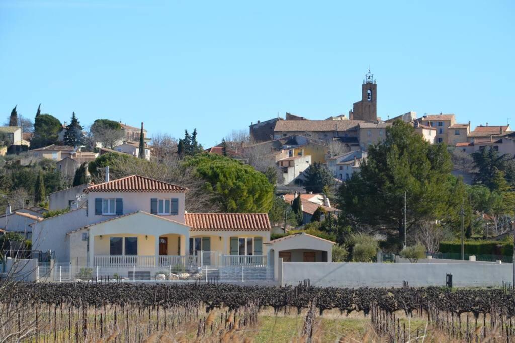 Apartamento Vue Sainte Victoire, Proche Aix-En-Provence Pourrieres Exterior foto